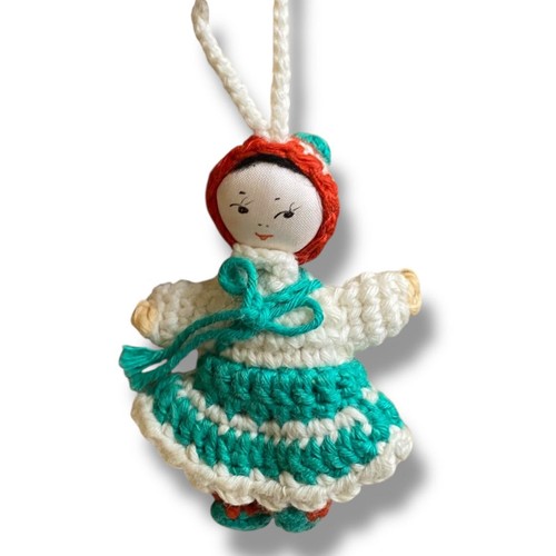 Bambola vintage amigurumi - bambola,