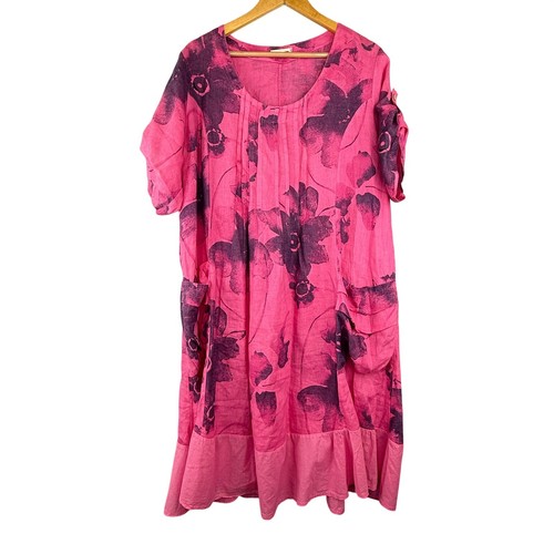 Abito luigi moda lino donna - lino, os