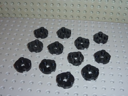 Lego black round - 12, x