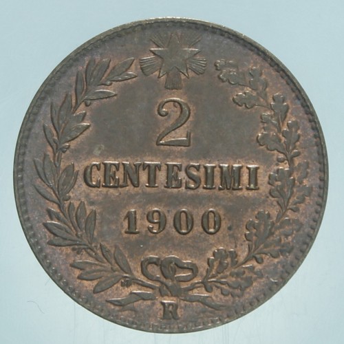 Umberto centesimi 1900 - i°, 2