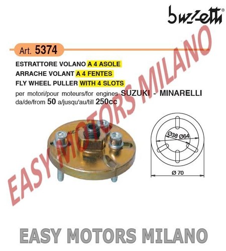 Buzzetti estrattore volano 4 - volano,