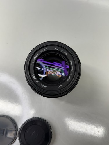 Sigma zoom 210 mm - zoom,