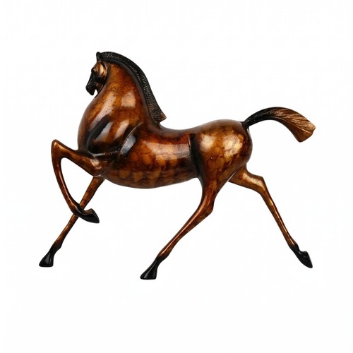 Scultura cavallo impennato - scultura,