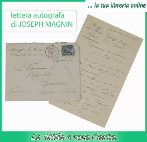 Lettera autografo joseph - autografo,