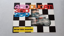 Ducati 450-350-250 Scrambler Mark 3 D 1970 depliant originale brochure
