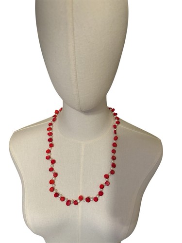 Collana indiana pietra - , corallo