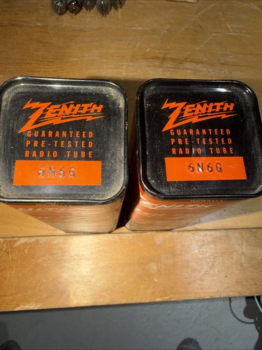 Tubo radio zenith 6n6g - tubo,