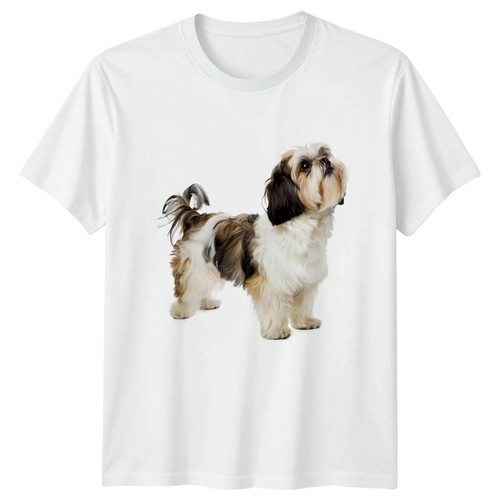 Maglietta shih tzu ritratto - ritratto, di