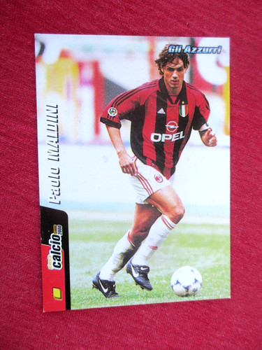 Maldini milan carte card - ,