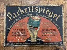 Insegna Targa Parkettspiegel