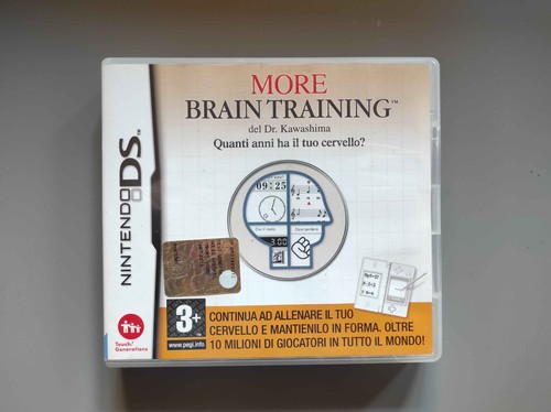 More brain training nintendo - training,