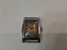 ricambi o riparazione Ancre orologio vintage carica manuale rettangolare 25 mm