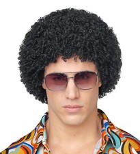 PARRUCCA DISCO ANNI 70 NERA