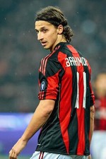 Maglia Ibrahimovic Indossata Match Worn Milan (Messi Maradona Ronaldo Champions)