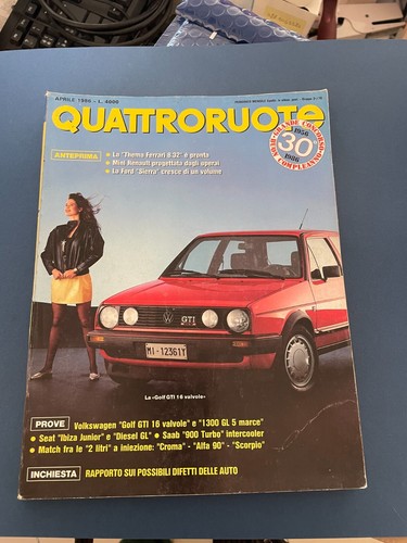 Rivista quattroruote aprile - quattroruote,