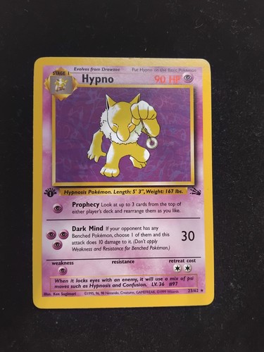 Hypno 1st edition - nm, 23/62