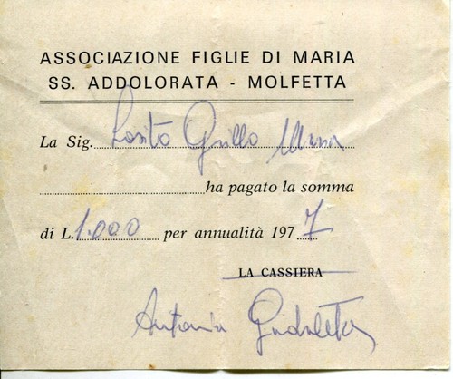 Associazione figlie - associazione, di