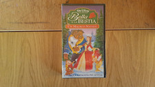 "La Bella e la Bestia: Un magico Natale" VHS originale PAL Italiana sigillata