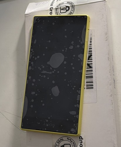 Display lcd touchscreen giallo - display,