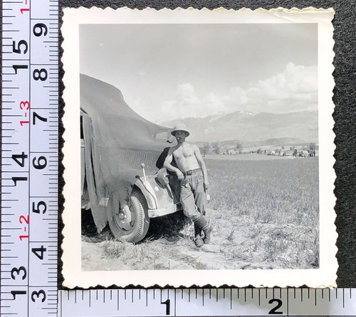 Soldatino mimetico camion