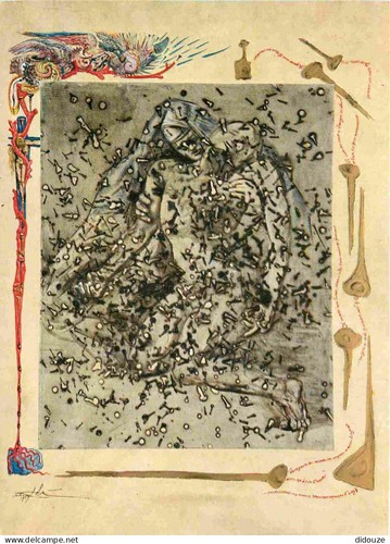 Carte postale art peinture - carte,