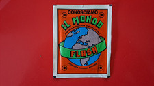 Bustina figurine: "Conosciamo il mondo", Edizioni Flash, 1981, piena, sigillata