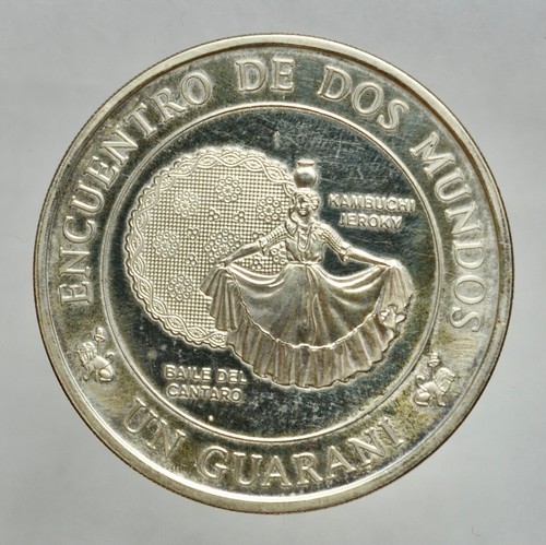 Paraguay 1 guarani 1997 - paraguay, -ag/