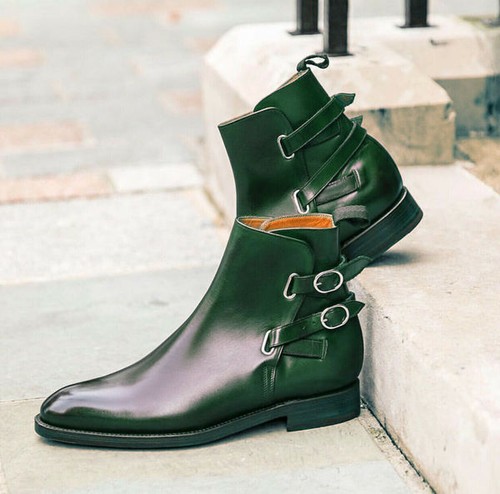 Scarpe uomo stivaletti alti