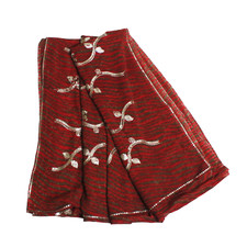 Sari indiani stampato usato