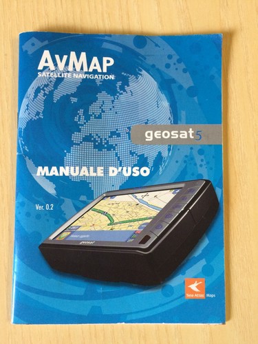 Avmap geosat user manual - geosat, 5