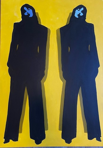 Grande quadro moda pop - , art