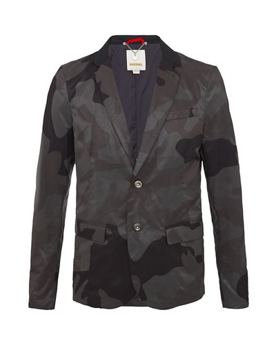 Giacca diesel mimetica nylon - giacca,