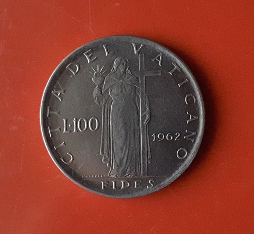 100 lire 1962 vaticano - lire, [v752]