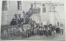 CARTOLINA RANDAZZO COLLEGIO SAN BASILIO CATANIA SICILIA ANIMATA PAESAGGISTICA