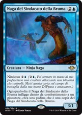 MTG MIST-SYNDICATE NAGA EXC - NAGA DEL SINDACATO DELLA BRUMA - MH1 - MAGIC