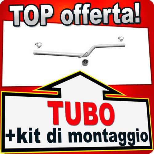 Tubo intermedio per caddy - intermedio, vw