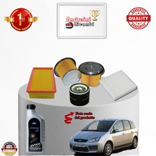 KIT TAGLIANDO 4 FILTRI E OLIO FORD FOCUS C-MAX 1.8 TDCI 85KW 115CV 2005 ->