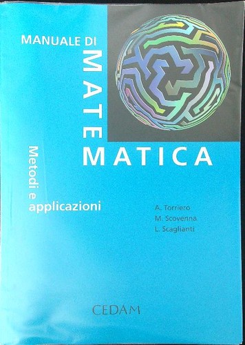 Manuale matematica metodi - manuale,