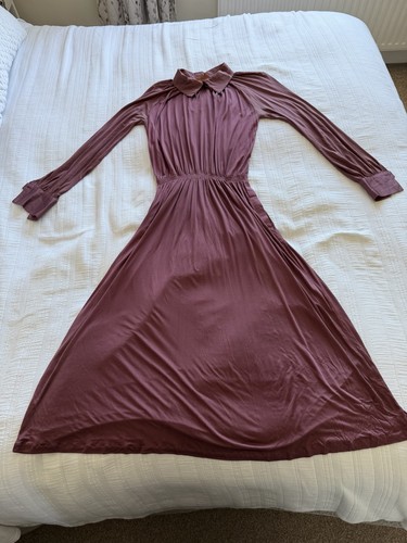 Abito vintage anni viola - abito,