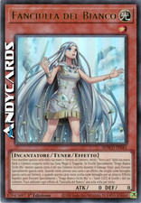FANCIULLA DEL BIANCO • (Maiden Of White) • Ultra R • SDWD IT041 • 1Ed • Yugioh!