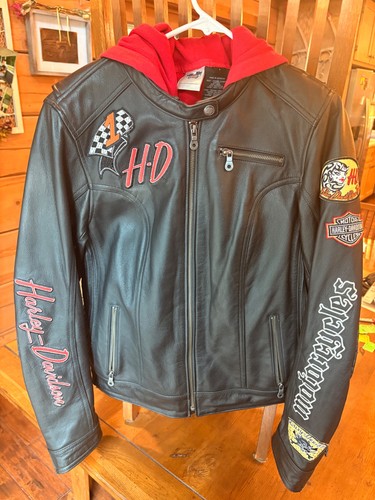 Giacca pelle harley davidson - pelle,