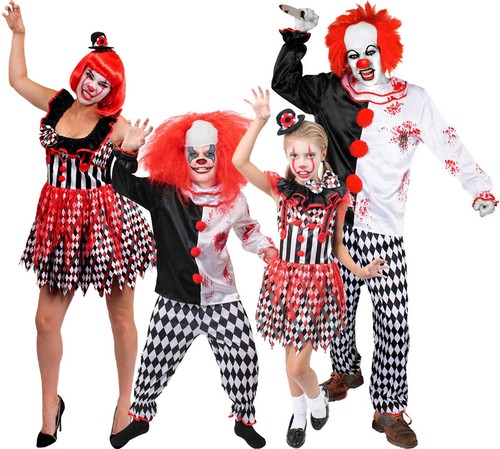 Costume clown assassino adulti - clown,