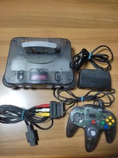 Nintendo 64 Funtastic Smoke/Clear Black Edition completo + manuali d'istruzioni