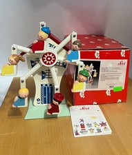 Carillon vintage Sevi ruota panoramica Danubio valzer legno Sevi 1991 scatola originale supplemento