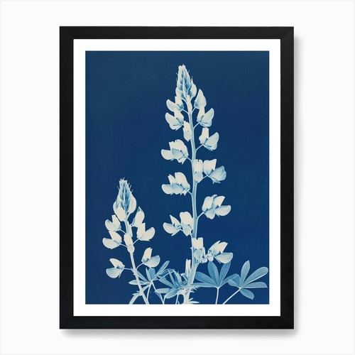Stampa artistica lupine con - artistica,