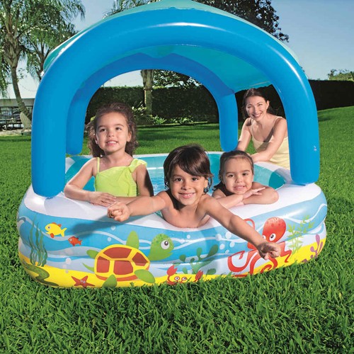 Piscina bambini con tettoia - piscina,