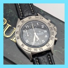 Orologio cronografo Bulova quarzo nero cassa da 1,61"