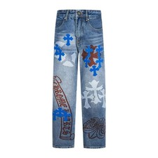 Jeans coppia cromati cuori