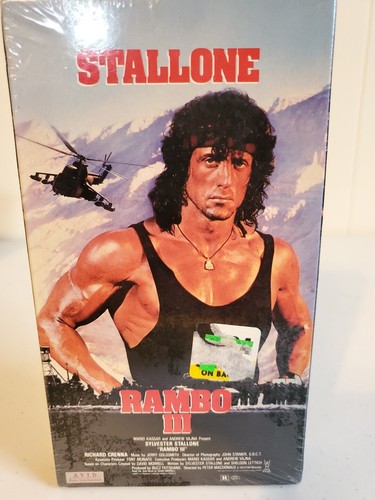 Rambo iii vhs 1995 live - rambo,