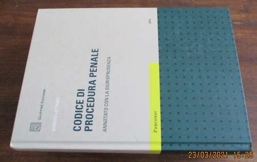 Codice procedura penale - codice, di